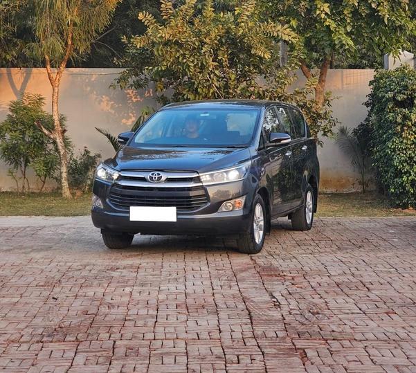 used toyota innova crysta grey