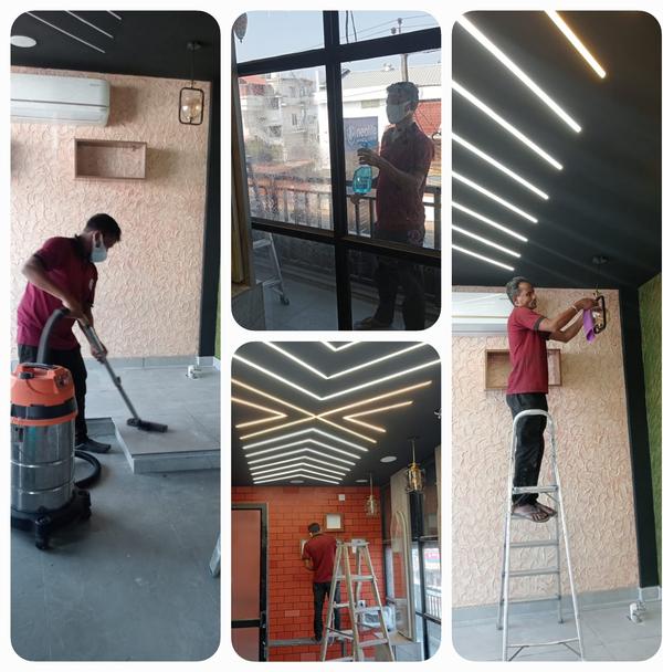 shop cleaning