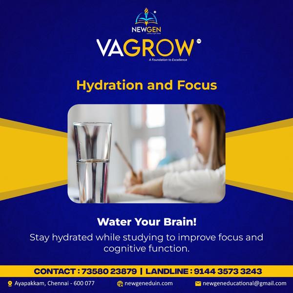 Hydration and Focus We 