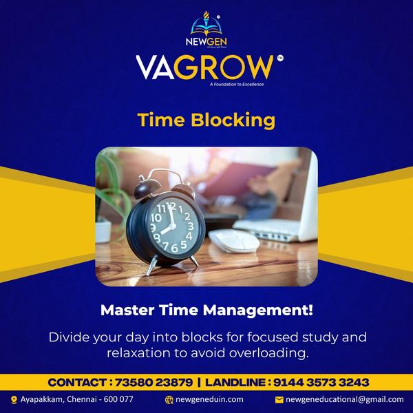 Time Blocking We offer c