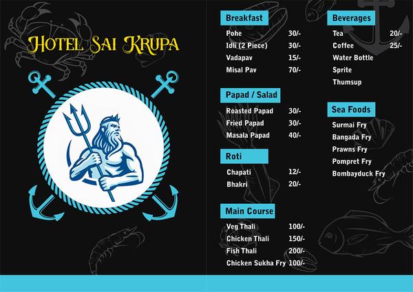 Menucard Design And Printing 