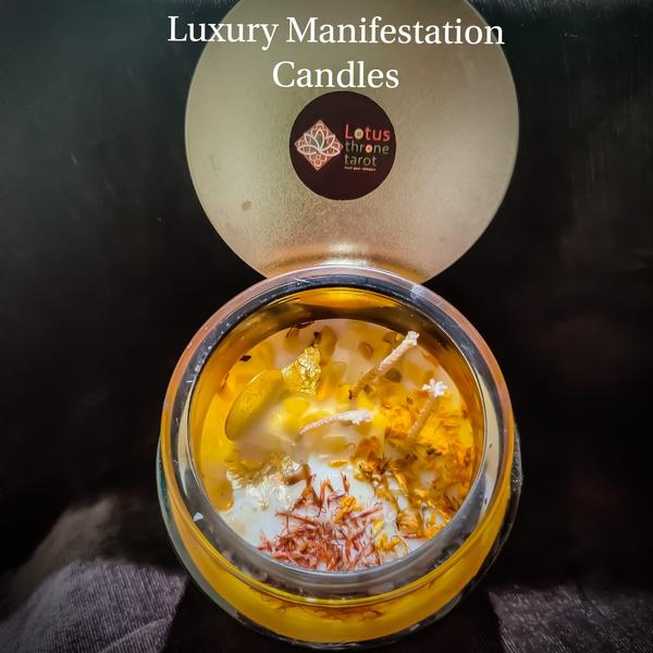 Gold manifestation Candle