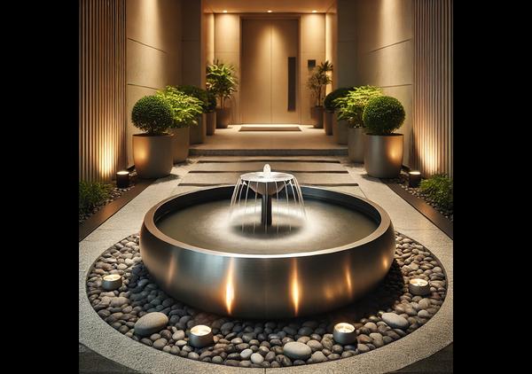 residence entrance ss fountain manufacturer in Ahm
