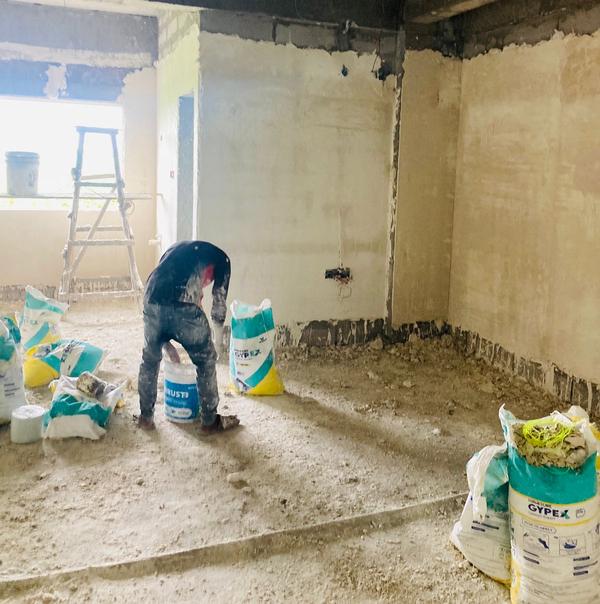 superior white gypsum plaster