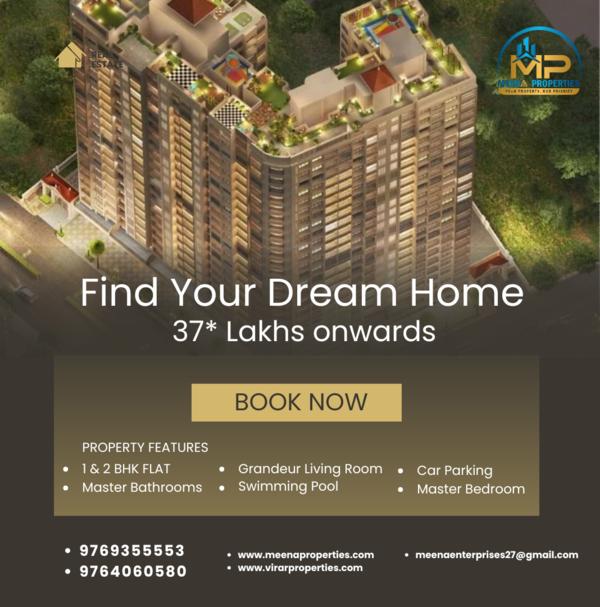 2 bhk flat in virar west under