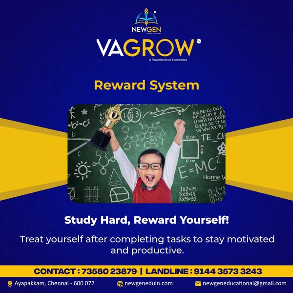 Study Hard, Reward yourse