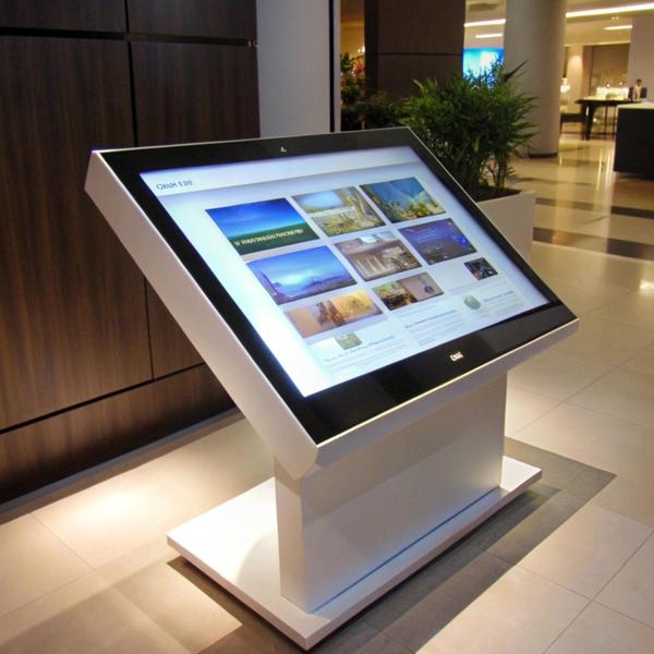 interactive self service kiosk