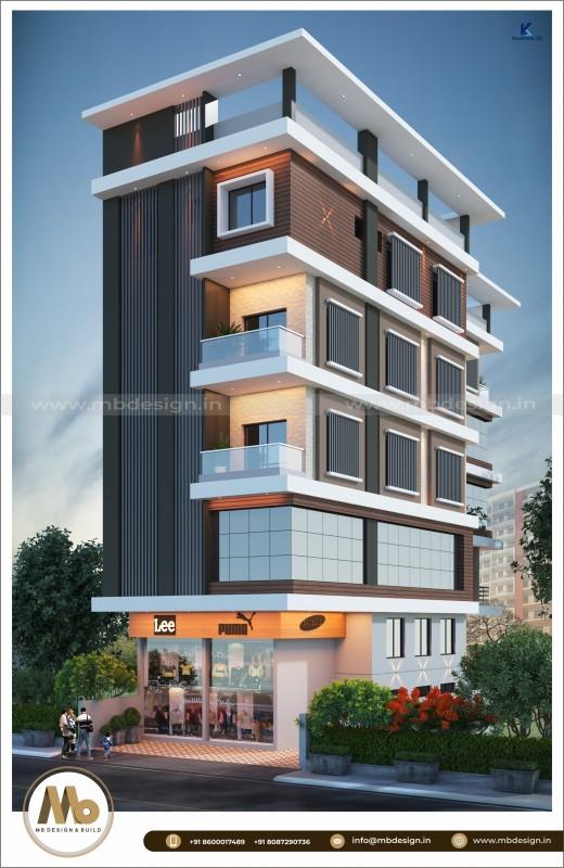 building elevation design for