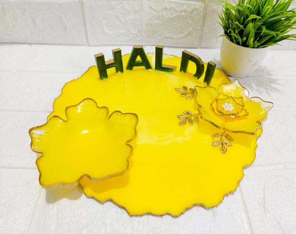 resin engagement platter