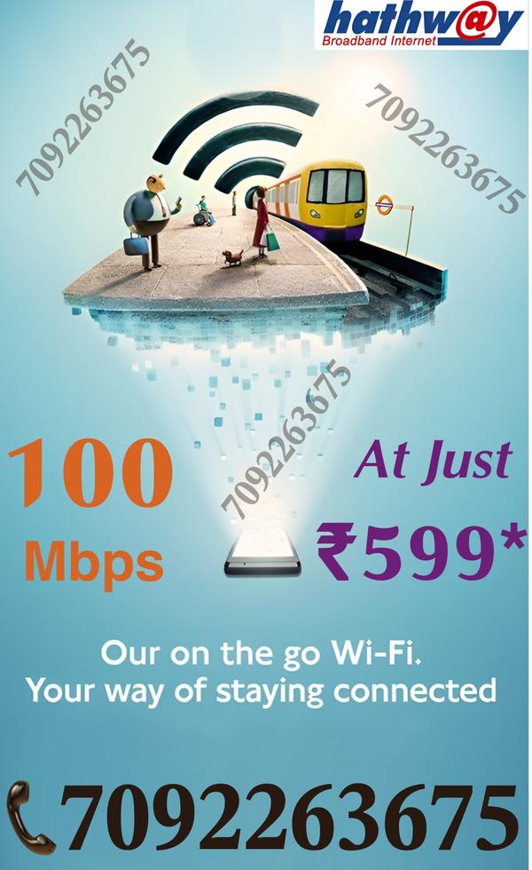 Hathway new connection charges