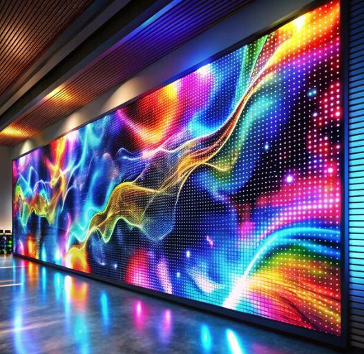 led wall solutions for retail 