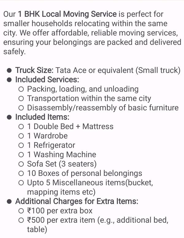 moving maharashtra service