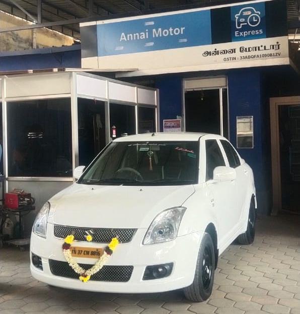 this vehicle in workshop for f