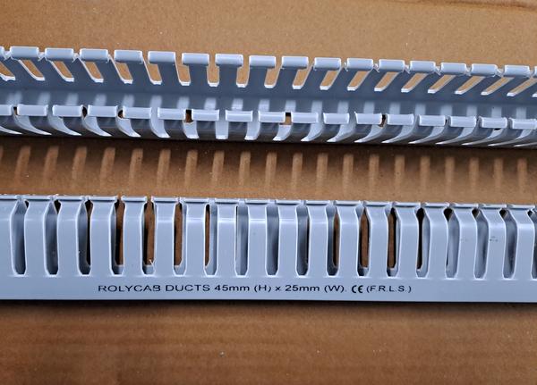 rolycab pvc channel 100x100 mm