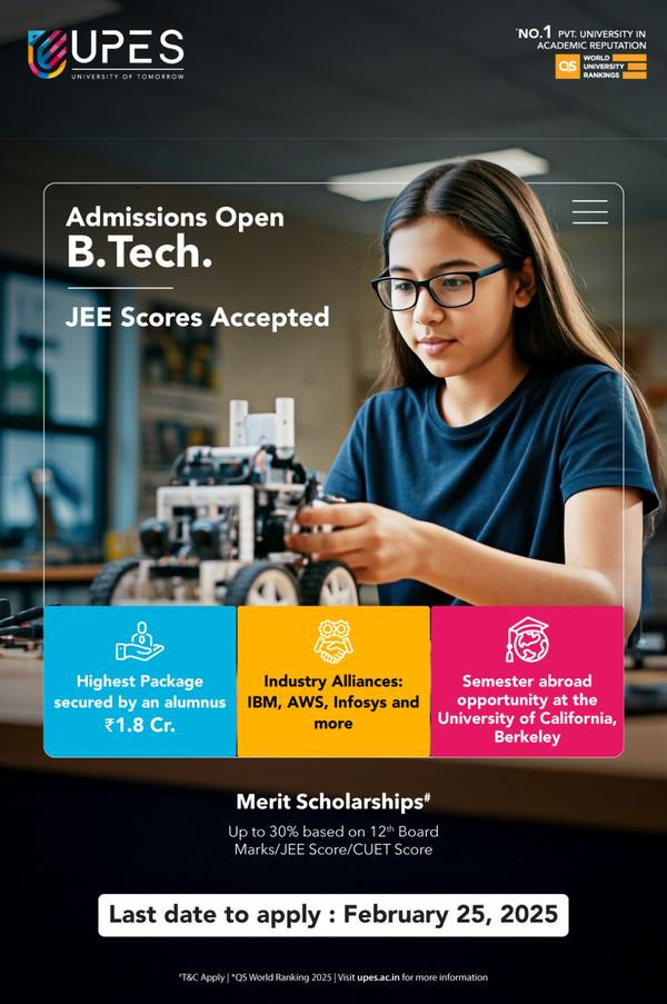 Join UPES University Dehradun