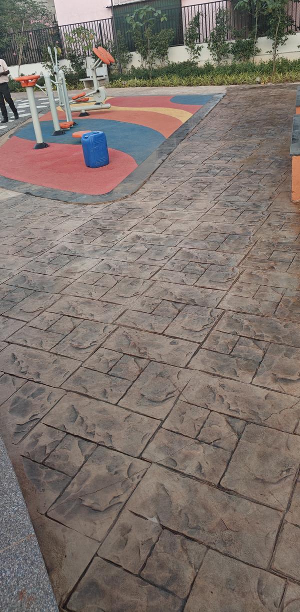 stamp concrete work in chennai