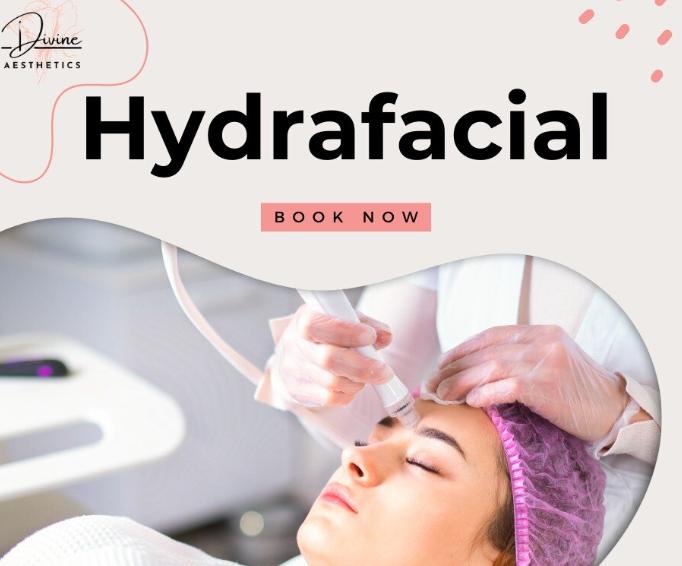 hydrafacial session
