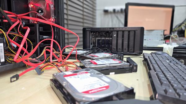 Successful Synology NAS RAID-5 Data Recovery!At 