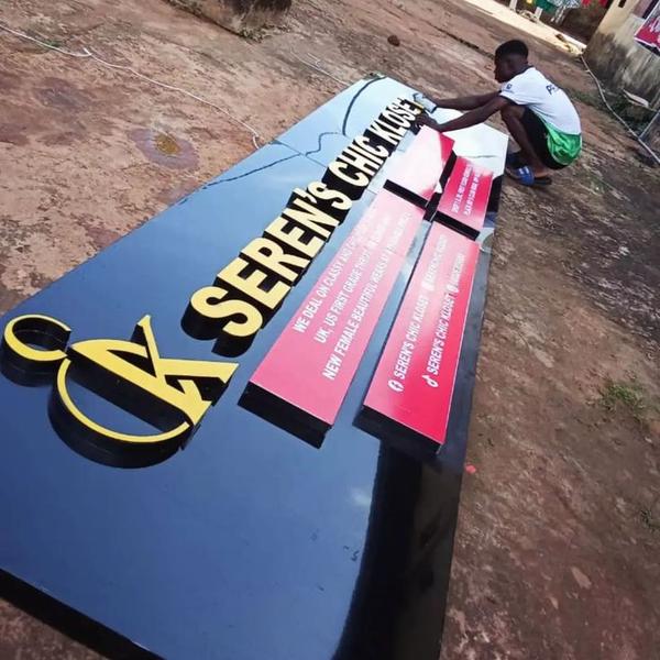 Led sign board in nagpur. Shop sign board manufact