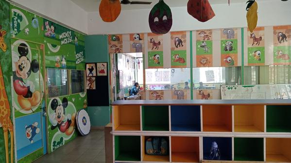 The Montessori serves the pill