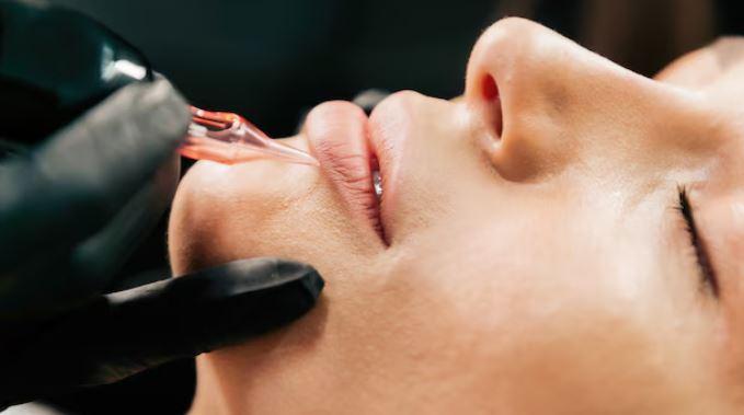 naturally enhanced lips