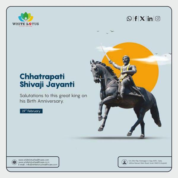 🌟 Happy Chhatrapati Shivaji Maharaj Jayanti! 🌟