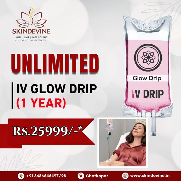 BEST TREATMENT FOR GLOW DRIP IN GHATKOPA
