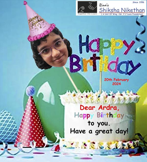 #HAPPY BIRTHDAY ARDRA!#R
