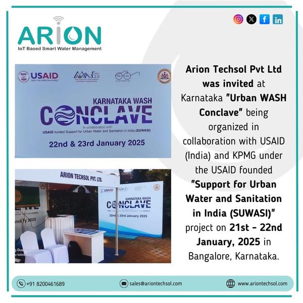 Arion Techsol Pvt Ltd was invited at Karnataka 
