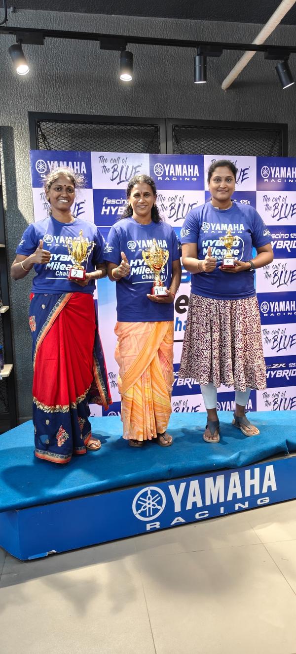 yamaha test rides trichy