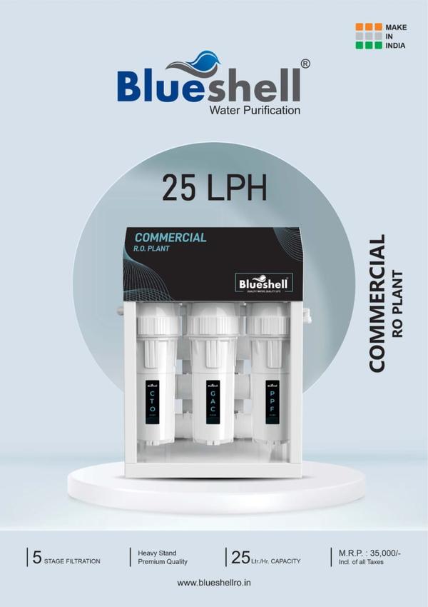 25 Lph Commerical RO Plant In