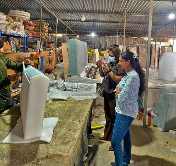 factory site visit by our