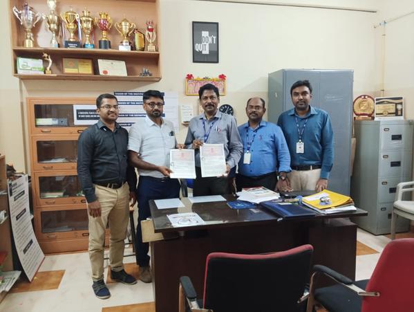 MOU Signed @ Nandha Engin
