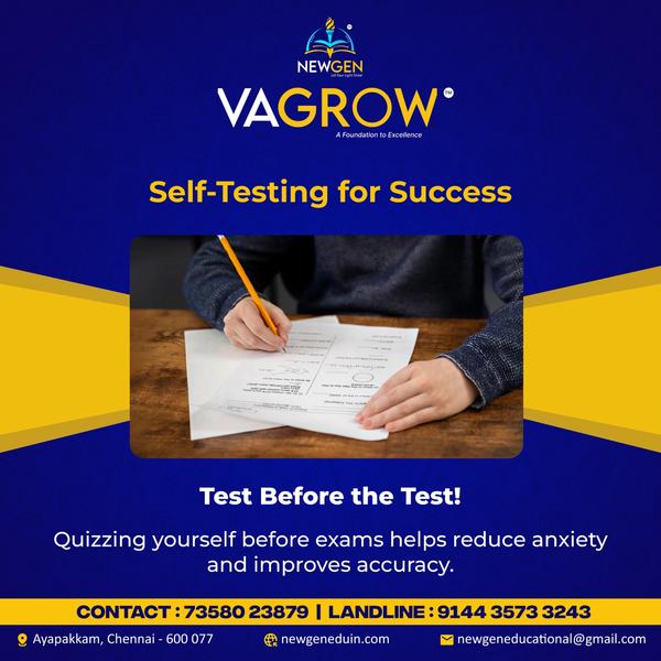 Self Testing for success 