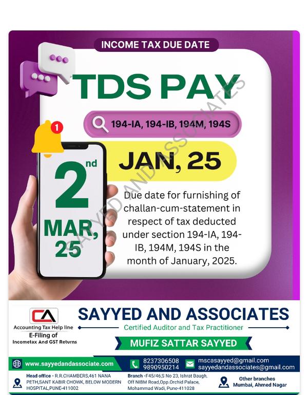 associates due date