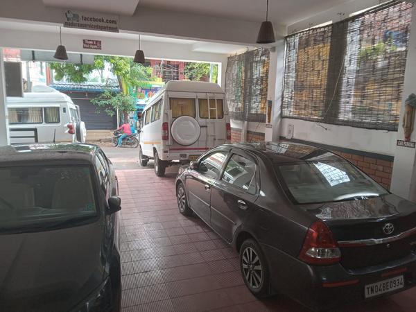 car parking area
