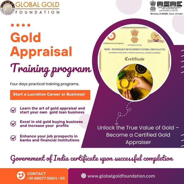 gold appraisal training for ba