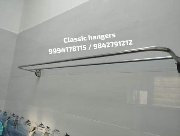 wall folding dress rack in coi