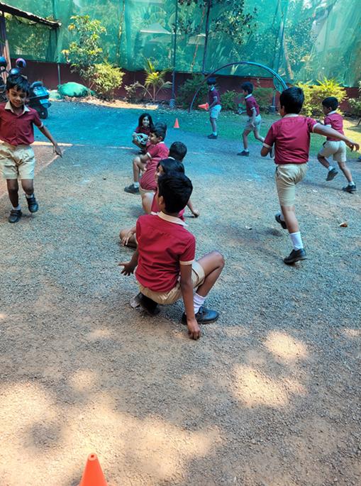 A game of kho kho by chil