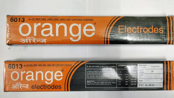 Orange 6013 Welding Electrodes