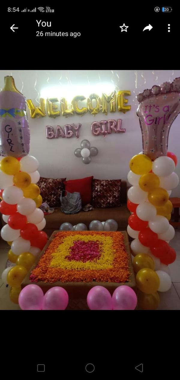 enchanting balloon decor