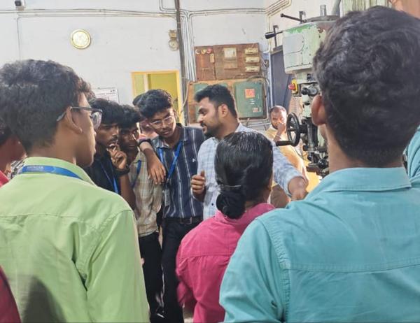 During Industrial Visit