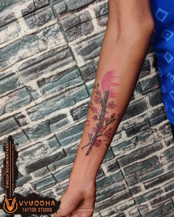 floral tattoo service