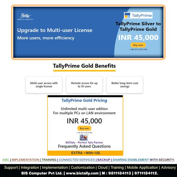 customization of tally softwar