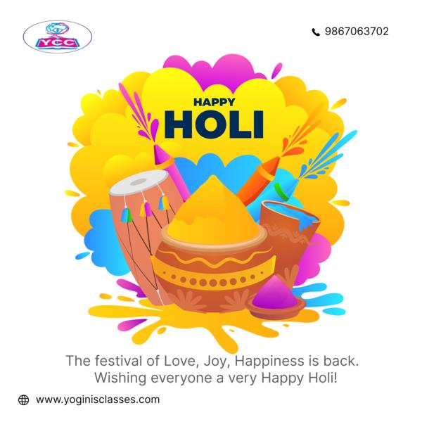 🌈 Let the colors of Holi