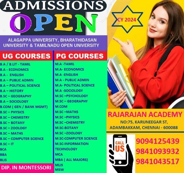 ADMISSION OPEN FOR B.A / 