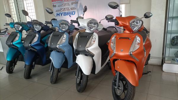 scooters equipped