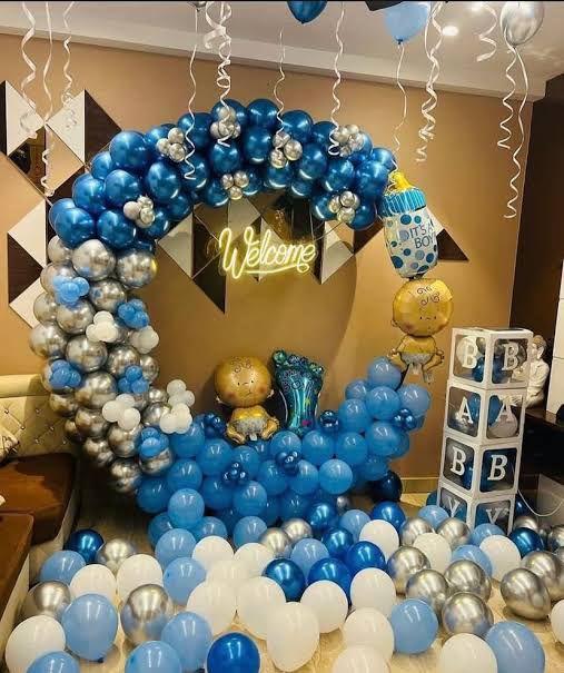 enchanting balloon decor