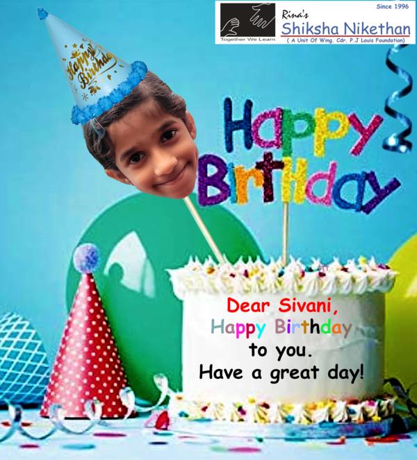 Happy Birthday Sivani!!