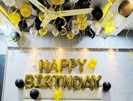 enchanting balloon decor